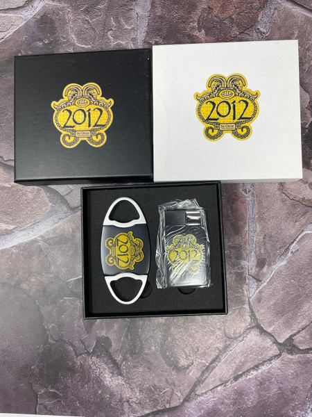 Oscar Valladares 2012 Ed. Cigar Cutter and Lighter Gift Set