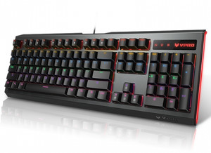 Rapoo V500L Backlit Mechanical Gaming Keyboard Brown Switch