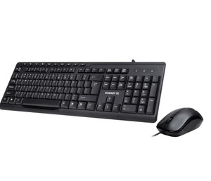 Gigabyte KM6300 USB Wired Keyboard & Mouse Combo multimedia controls 1000dpi Adjustable Portable slim receiver Stylish design comfort Gigabyte KM6300 USB Wired Keyboard & Mouse Combo multimedia controls 1000dpi Adjustable Portable slim receiver Stylish design comfort
