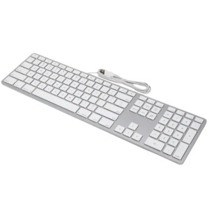 Matias Wired Keyboard for Mac - Silver (FK316S) Matias Wired Keyboard for Mac - Silver (FK316S)