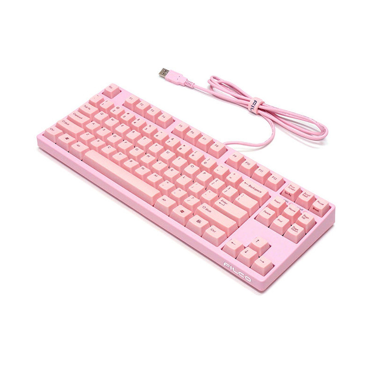 Majestouch 2 Filco TenKey-less PINK KB, tactile clicky BLUE Cherry SW