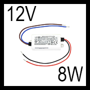 12V 8 Watt Hardwired Power Supply