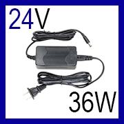 24V 36W LED light power supply adapter