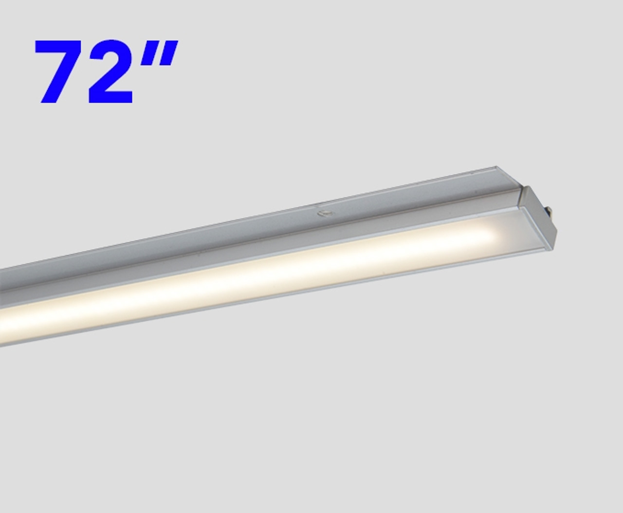 Intact Benadrukken Besmetten UL-Listed Ultra Slim and Bright 24VDC 72 Inch LED Under Cabinet Light Bar.  Dot-Free Linear LED Lighting for Cabinets and Closets.