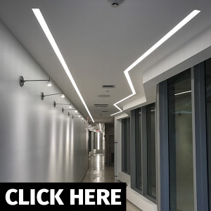 Recessed Linear Hallway Lighting Miami, FL