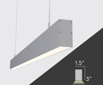 8ft | LVLBP1.5 Suspended Linear LED Light