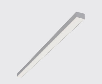 2ft Slim 2" Wide Surface Mounted Linear LED Fixture Bright 700 lumens/foot