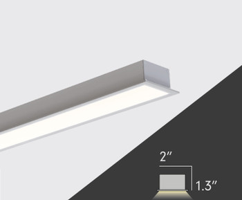 2ft-4ft | Custom 2 Inch Recessed Linear LVLBY2