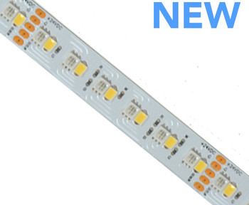 16ft 24VDC Vivid-Color and True White RGBW CS3596 High Output/Efficiency LED Strip