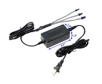 24V 36W Adapter Power Supply Suitable for Powering up to 3 LED Cabinet Bars 24V 36W Adapter Power Supply Suitable for Powering up to 3 LED Cabinet Bars