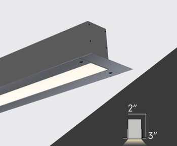2 Inch "Plaster-In" Trimless Recessed Linear Light LVLBY23T