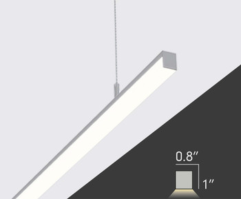 2ft | LVLBP Slim Suspended Linear LED Light Fixture