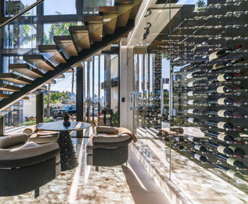 Cristallo Wine Cellar and Foyer Floor
