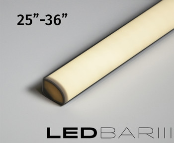 LEDBARIIIU 25"-36" | High Output | 90Â° Light Spread