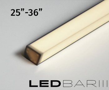 LEDBARIIIT Built-to-Size up to 36" | High Output | 90° Light Spread