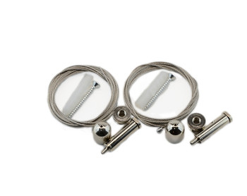 Extra Suspension Mounting Kit for Aluminum Profile P, P2, P6, P7 for LED Strips Extra Suspension Mounting Kit for Aluminum Profile P, P2, P6, P7 for LED Strips