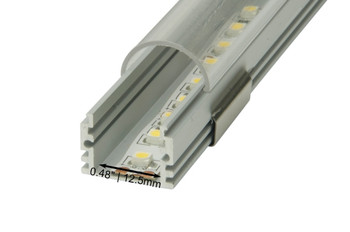 Sample of Aluminum Profile F for LED Strips Sample of Aluminum Profile F for LED Strips