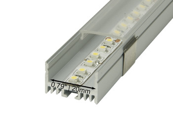Sample of Aluminum Profile O4 for LED Strips Sample of Aluminum Profile O4 for LED Strips