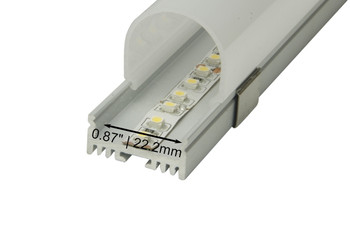 Sample of Aluminum Profile R2 for LED strips Sample of Aluminum Profile R2 for LED strips