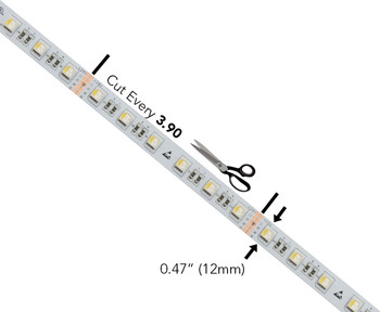 16ft 24VDC Vivid-Color and True White RGBW CS5060 Flexible LED Strip 16ft 24VDC Vivid-Color and True White RGBW CS5060 Flexible LED Strip
