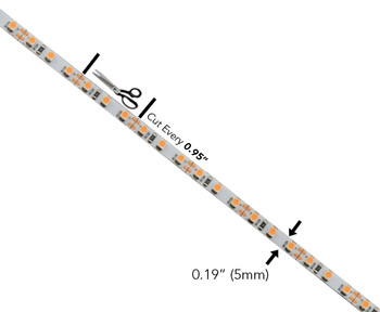 16ft 12VDC Commercial Medium-Output Slim CS351205MM LED Strip 16ft 12VDC Commercial Medium-Output Slim CS351205MM LED Strip