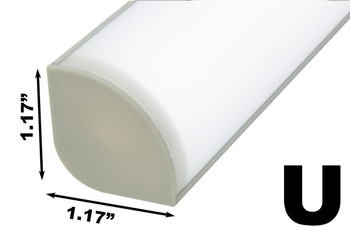 24V High Output Corner Mounted LED Bar up 60" - 72"