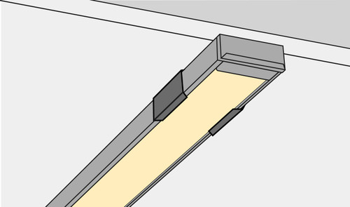 LALO, Mid-Low Profile LED Aluminum Extrusion