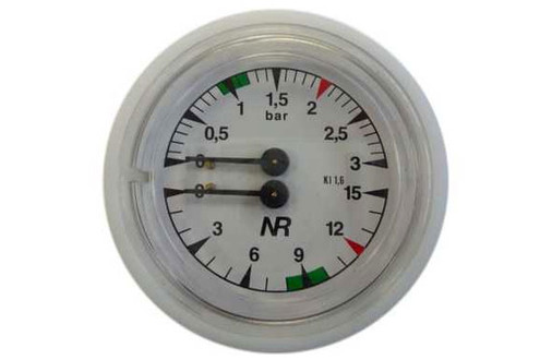 DOUBLE MANOMETER Ø63