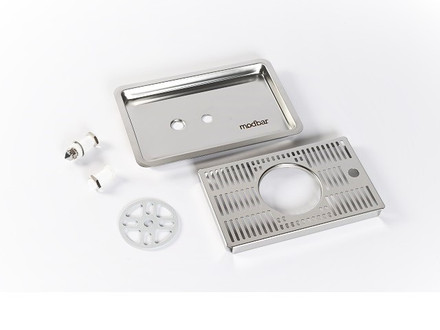 MODBAR RECESSED DRAIN TRAY W/RINSER 30x18cm