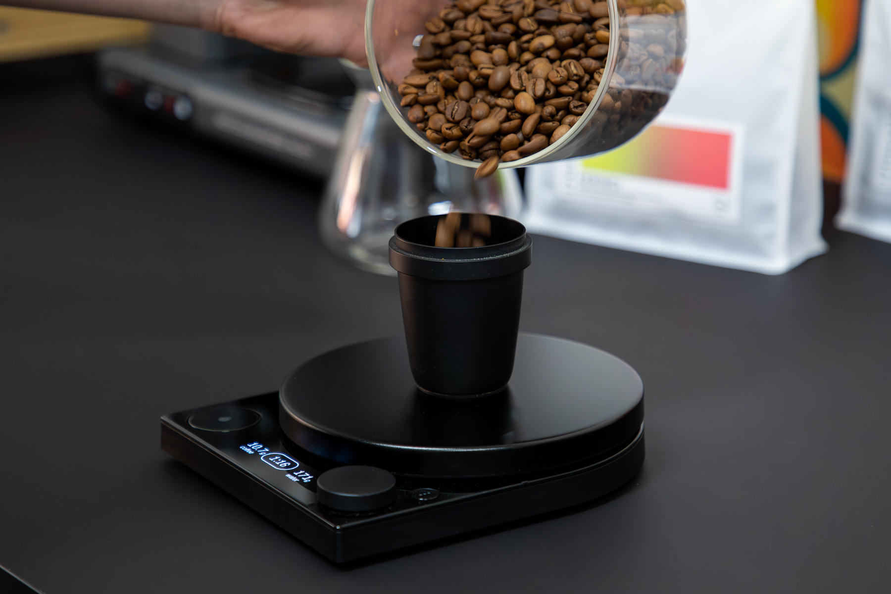 Coffee scale Fellow Tally Pro Studio Edition Matte Black - Coffee Friend