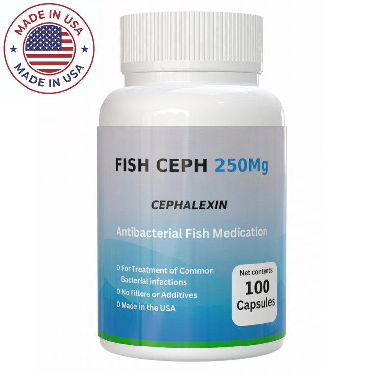 Fish  Cephalexin  250mg 100 capsules