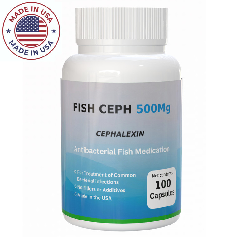 Fish flex forte (Cephalexin)   500mg 100 capsules