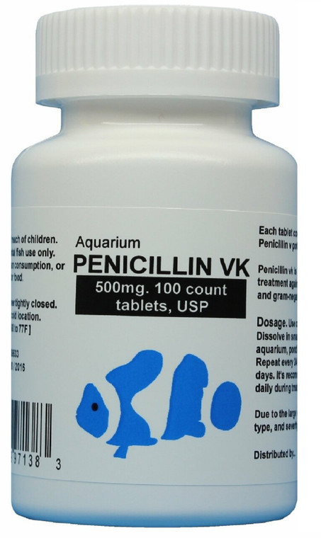Fish Pen Forte (Penicillin) 500mg 100 Tablets