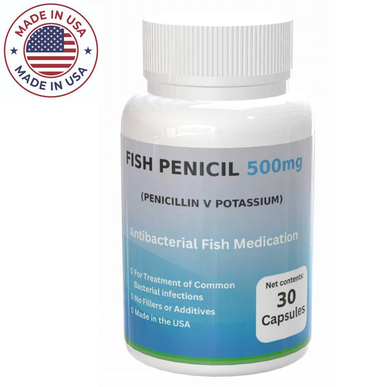 Fish  Penicillin 500mg 100 Tablets