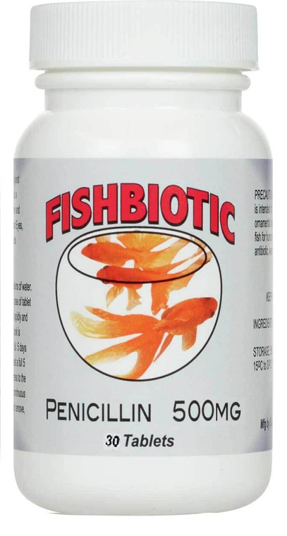 Fishbiotic Penicillin - Fish pen forte 500mg 30 Tablets