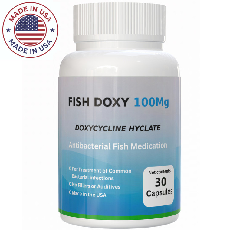 Fish Doxycycline 100mg 30 Capsules