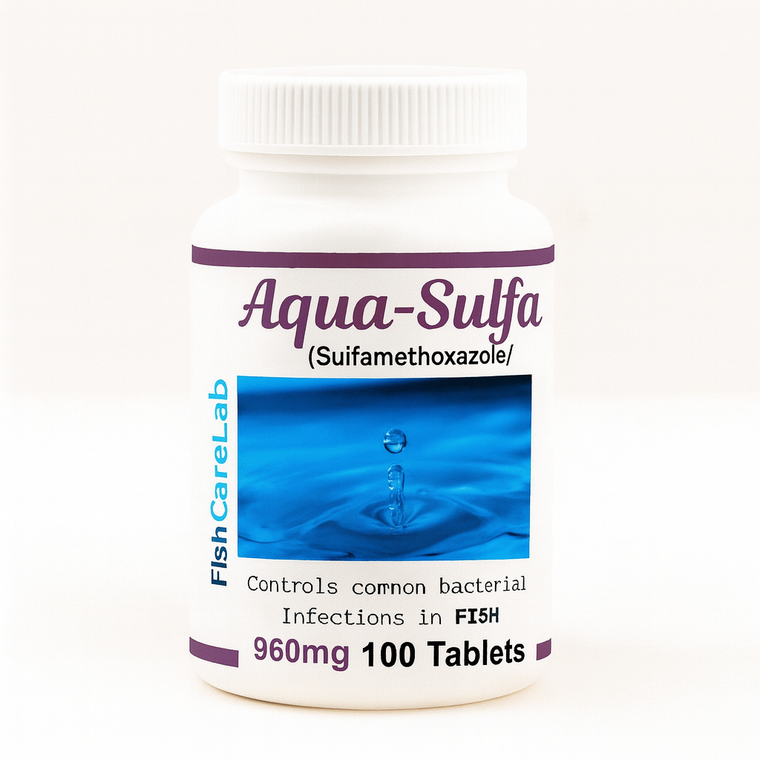 Aqua Sulfa - Sulfamethoxazole/Trimethoprim 800/160 mg - 100 count