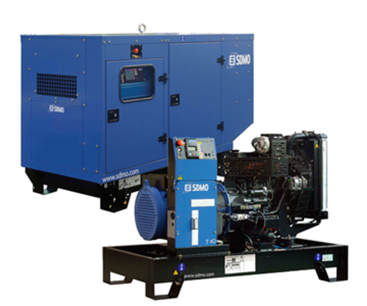 16 KW MITSUBISHI Generator 20 KVA, Three phase, SDMO T16U IV Enclosed 16 KW MITSUBISHI Generator 20 KVA, Three phase, SDMO T16U IV Enclosed