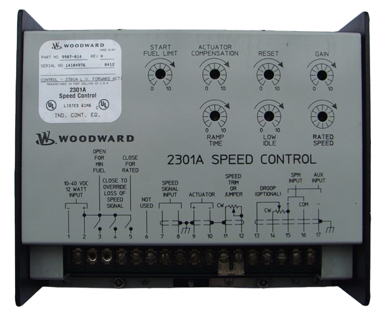 Get Woodward Speed Control 2301A at Affordable Prices