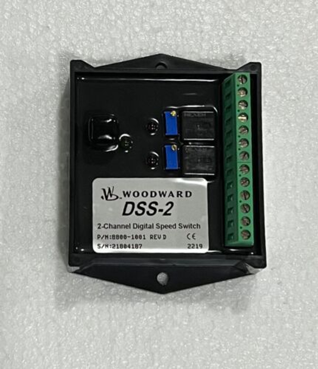 8800-1001 DSS-2 Two-Channel Digital Speed Switch