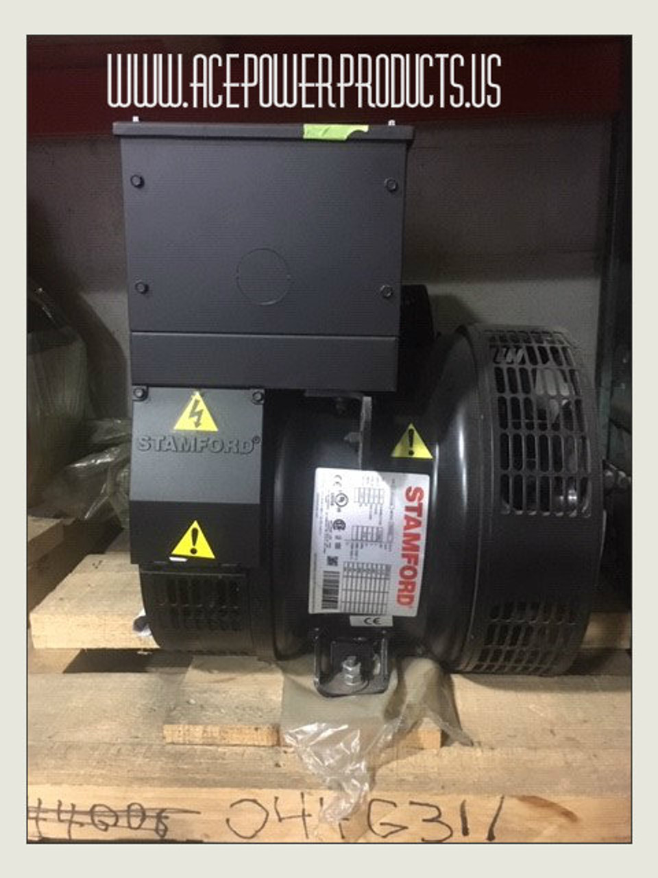 12.5 KW STAMFORD GENERATOR ELECTRICAL END PI044F1J