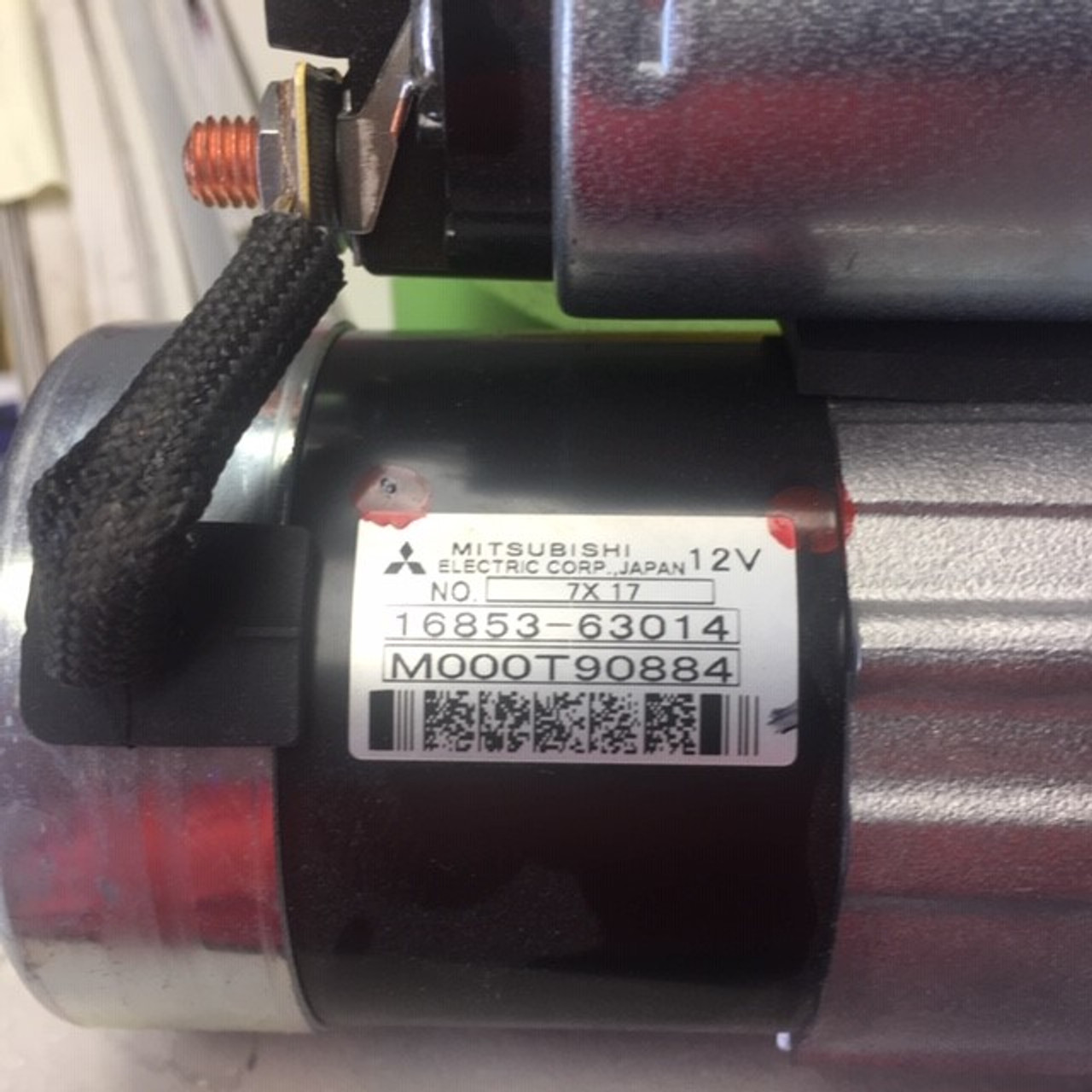 Kubota - 16853-63014 - ASSY STARTER - Genuine OEM