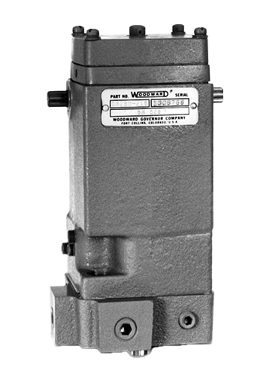Woodward 8251-019, Actuator, EG-3P, w/ External Drain Woodward 8251-019, Actuator, EG-3P, w/ External Drain