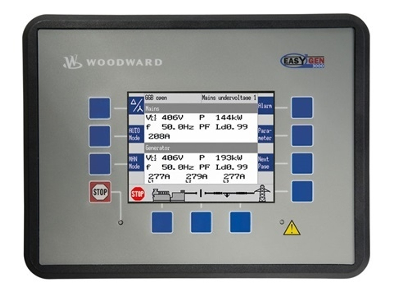 Woodward 8440-2052, easYgen Genset Controller, 3200-5/P2 Woodward 8440-2052, easYgen Genset Controller, 3200-5/P2