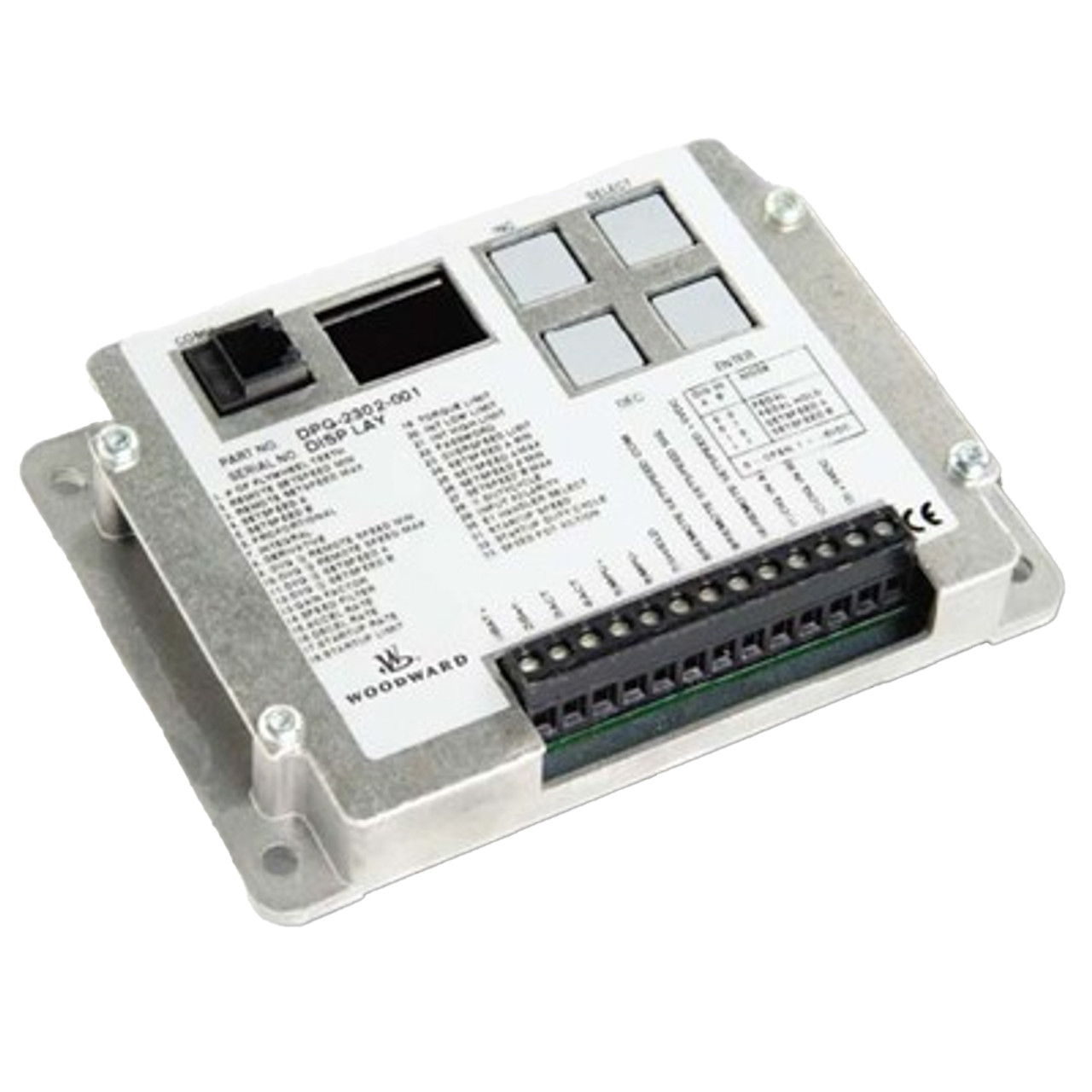 Woodward DPG-2302-002, Speed Controller, 13-wire Euro Connector