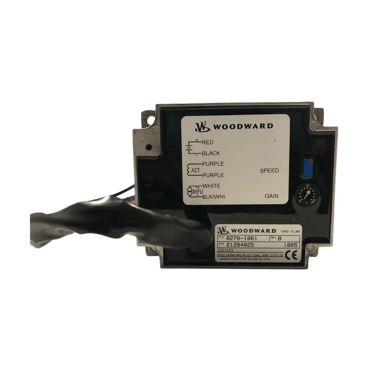 Woodward CTL Panel MTD Analog