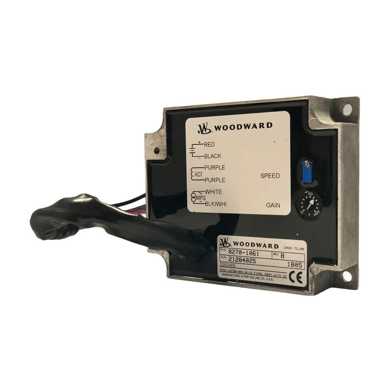 Woodward CTL Panel MTD Analog