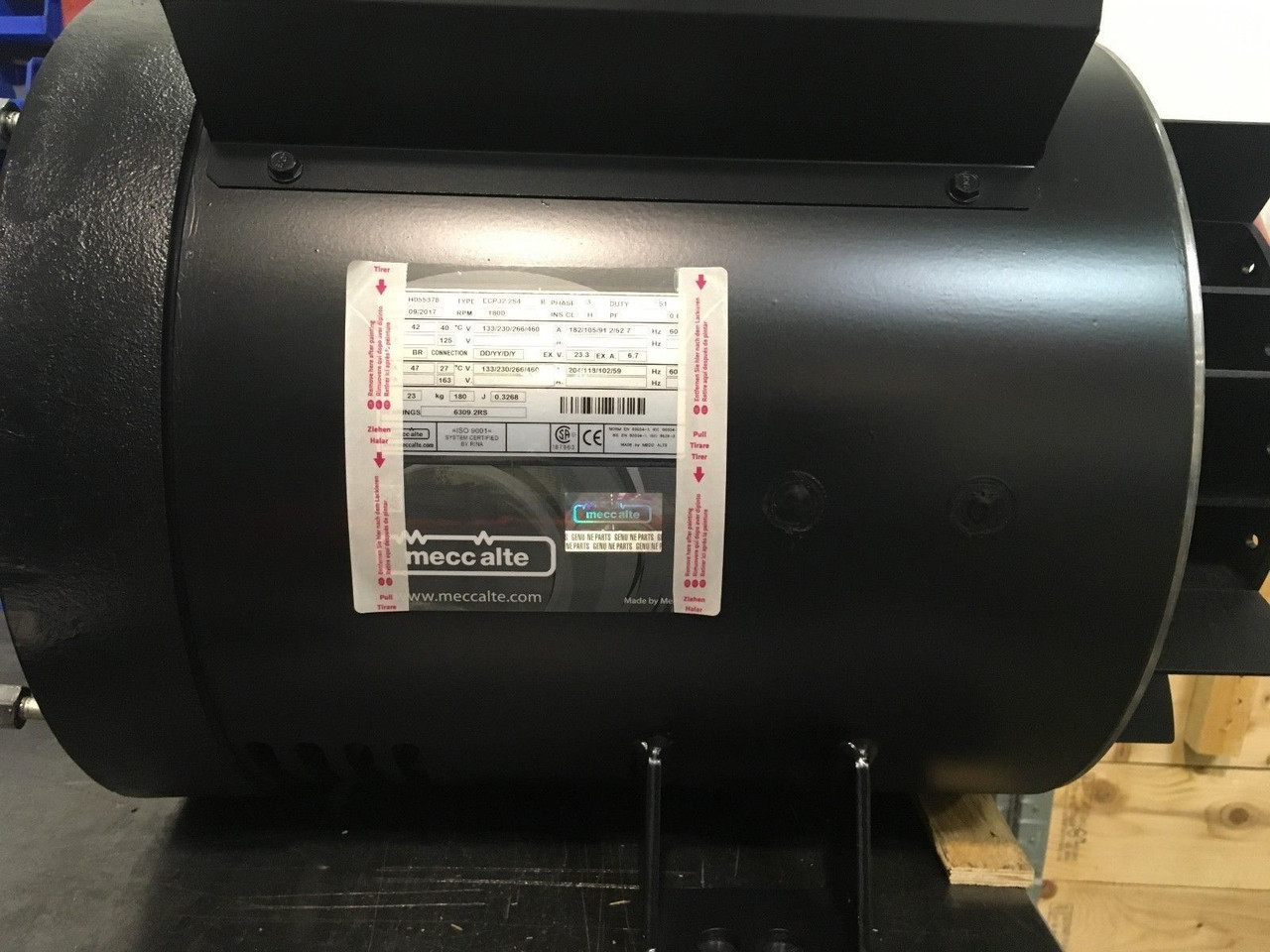 30 kw, 1-PH,  Mecc Alte Generator End ECP32-1S4-3