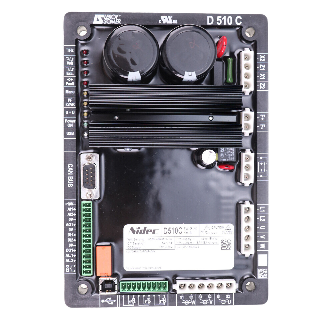 Leroy Somer D510 Digital Automatic Voltage Regulator (AVR) 