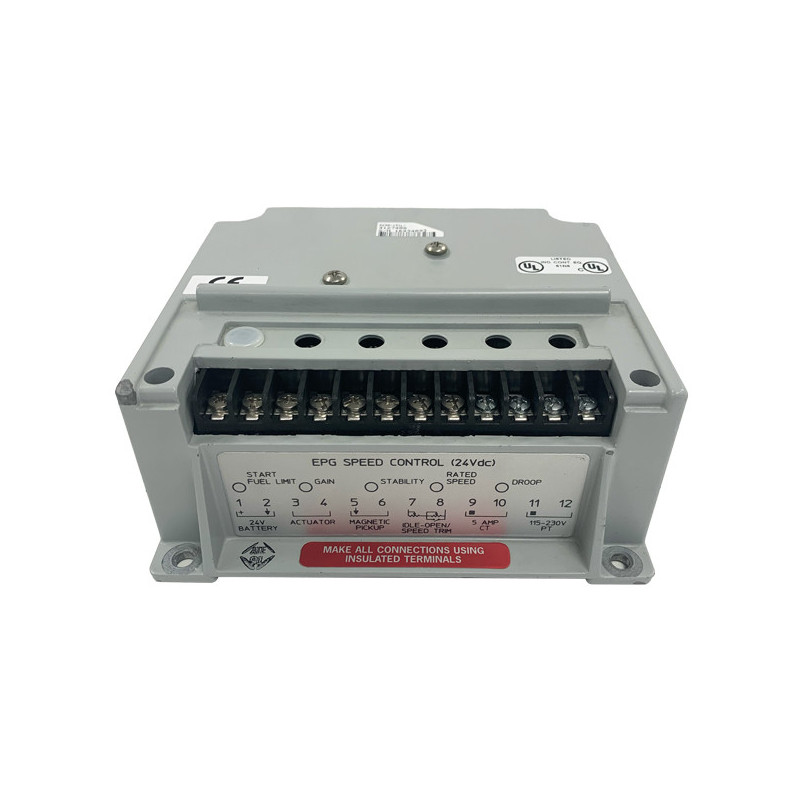 8290-191 EPG Speed Controller W/Droop 24V, Diesel CE ASY